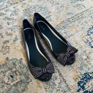 Melissa Rubber Flats Size 8